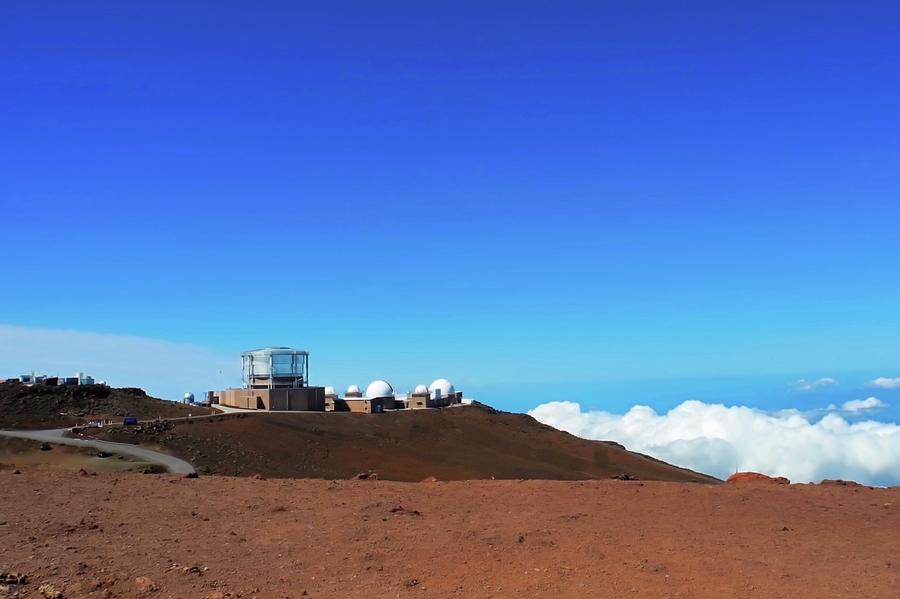 Observatory Photograph - Observatory Atop Haleakala by Kirsten Giving