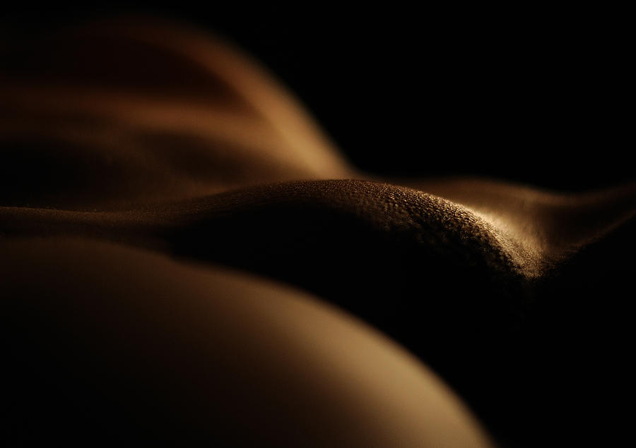 Nude Photograph - Observing Venus Planet by Fulvio Pellegrini