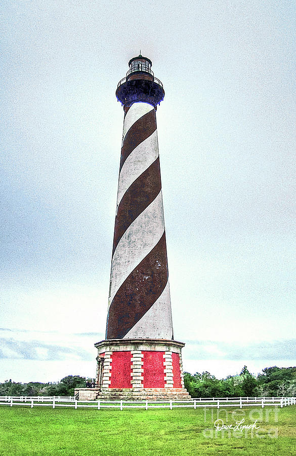 OBX - Cape Hatteras - Lighthouse Photograph by Dave Lynch