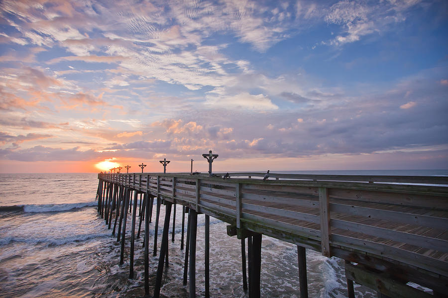 OBX Sunrise Photograph by Adam Romanowicz