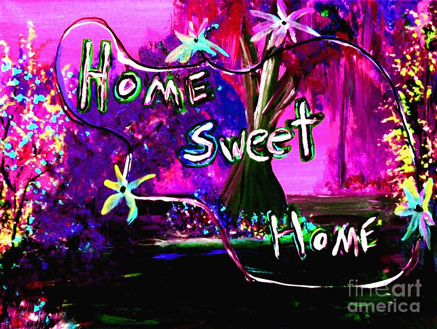 Ocala Florida home sweet home Painting by James and Donna Daugherty
