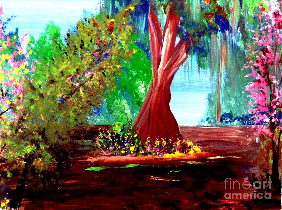 Ocala Florida Painting by James and Donna Daugherty