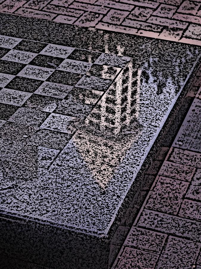 Occidental Park Checkerboard Digital Art by Tim Allen