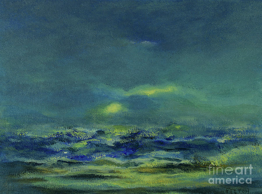 Ocean 1 Painting by Julianne Felton