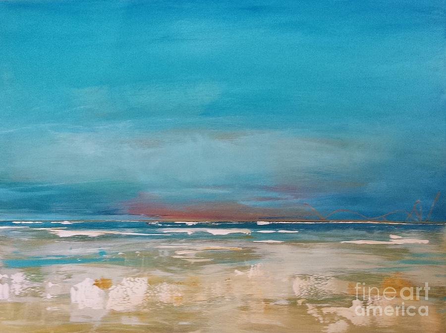 Ocean 2 Painting by Diana Bursztein