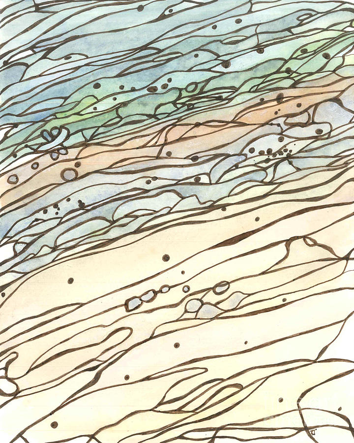 Ocean Painting - Ocean 2 by Katie Ree Ocean Painting - Ocean 2 by Katie Ree