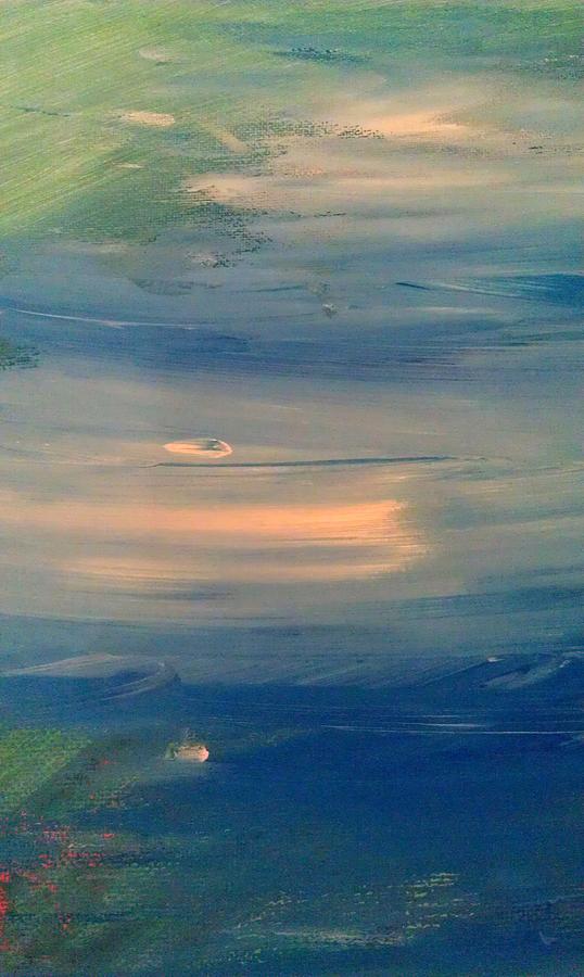Ocean Abstract Painting by Brad Scott