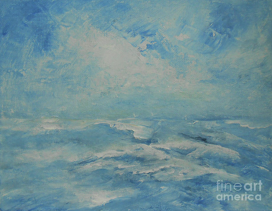 Ocean And Sky 2 Painting by Jane See