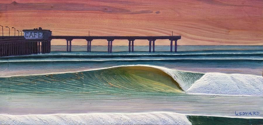 Ocean Beach Pier Relief by Nathan Ledyard
