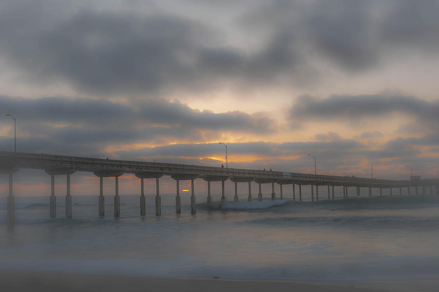 Ocean Beach Pier San Diego Ca Photograph by Bruce Pritchett