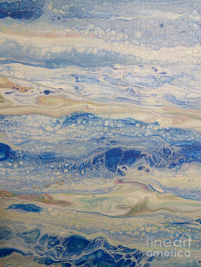 Ocean Blue Painting by Susan Nielsen