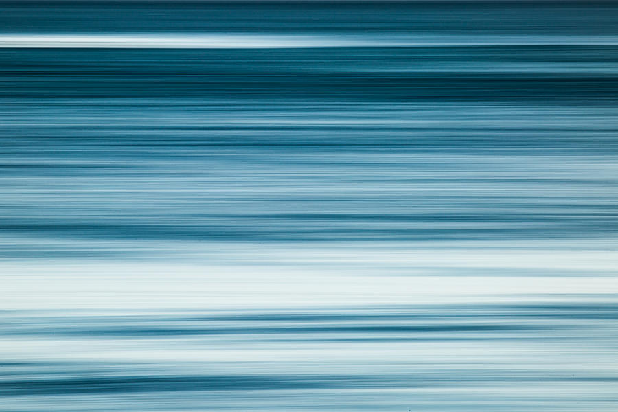 Ocean Blur 1 Photograph by Zach Brown