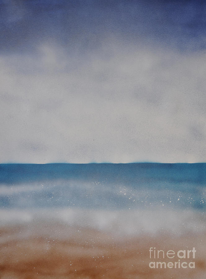 Ocean Breathe Painting by Shelley Myers