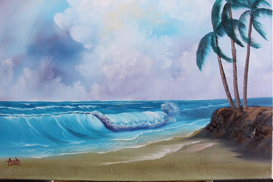 Ocean Breeze Painting by Ashwini Biradar - Fine Art America