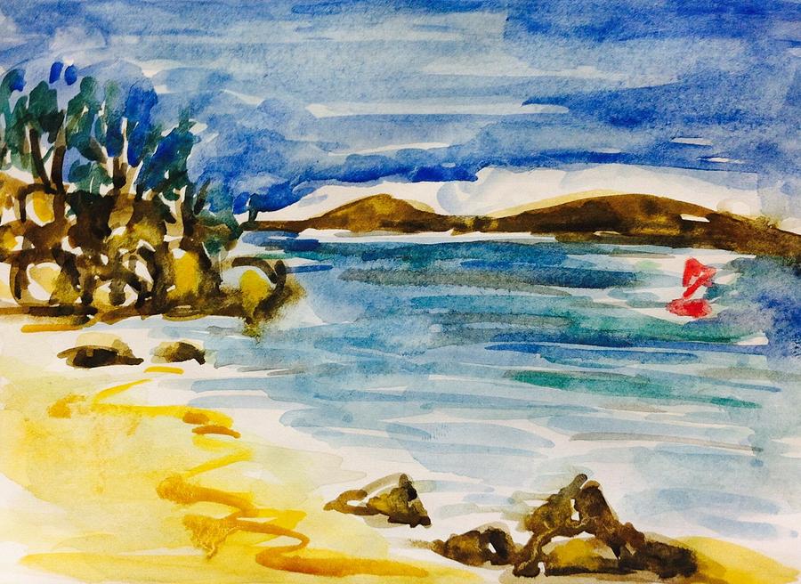 Ocean breeze  Painting by Hae Kim