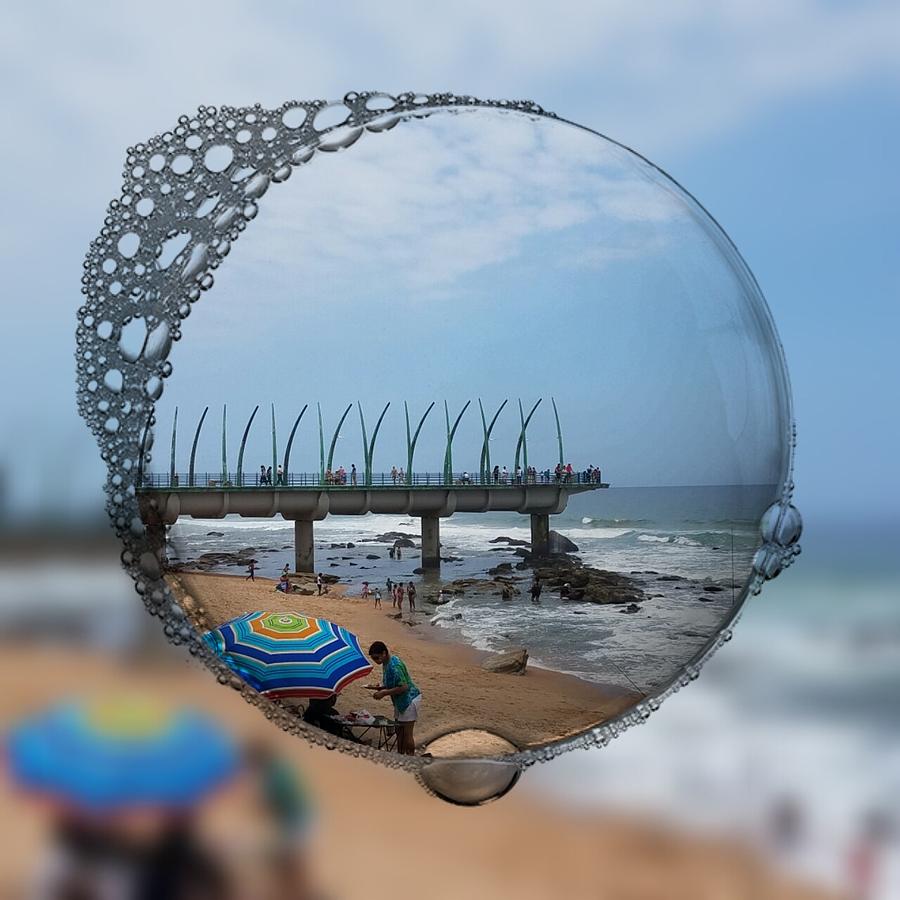 Ocean Bubble Digital Art by Vijay Sharon Govender