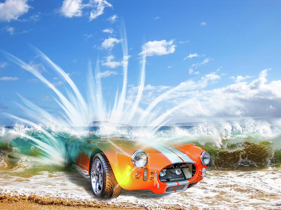 Ocean car Photograph by Benny Marty - Fine Art America