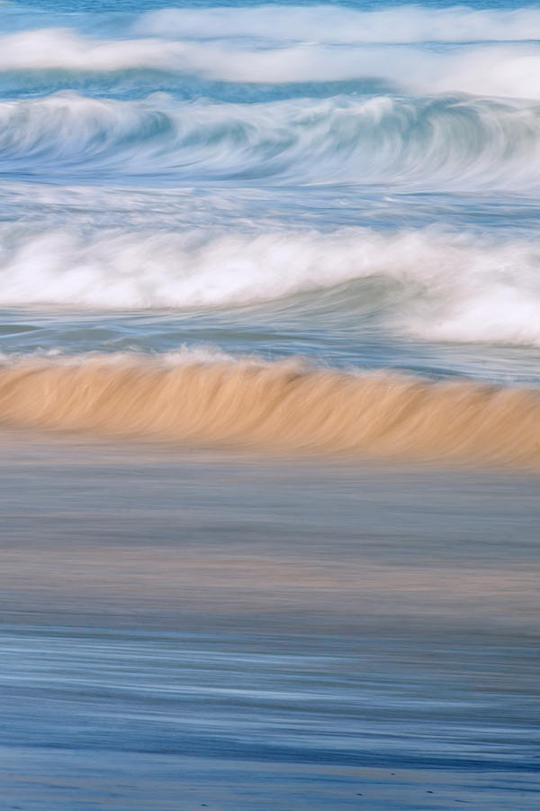 Nature Photograph - Ocean Caress by Az Jackson