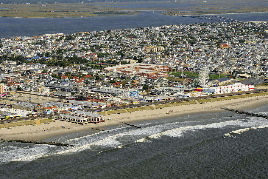 Ocean City Aerial  Photograph by Dan Myers