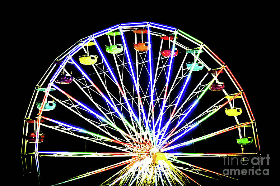 Ocean City Maryland Ferris Wheel Photograph By Jennifer Craft