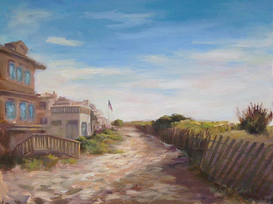 Ocean City New Jersey Painting by Michele Tokach