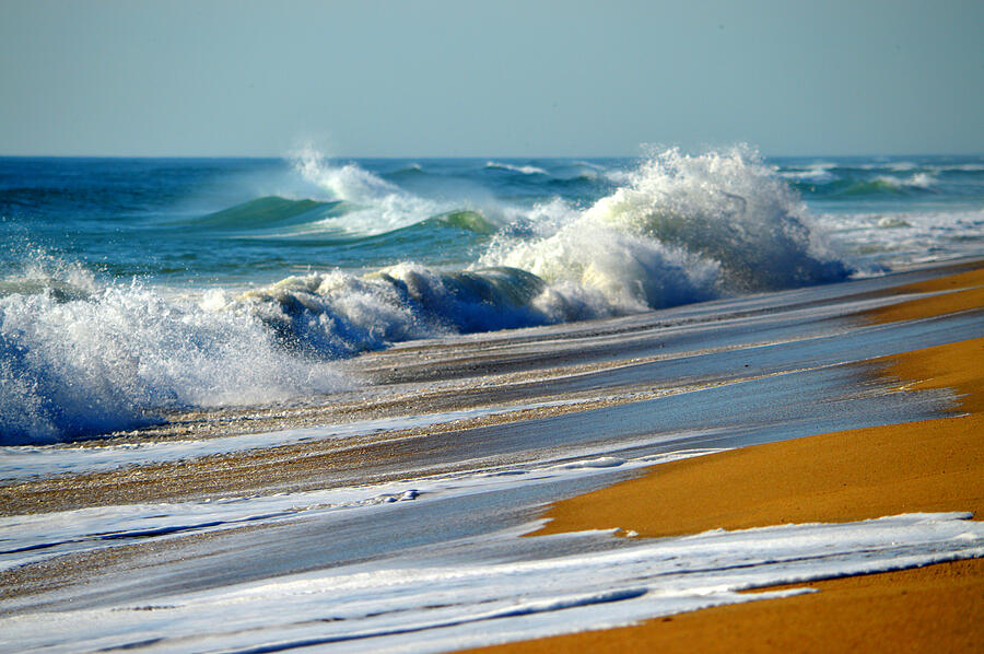 Ocean Delight - Nauset Light Beach Photograph by Dianne Cowen Cape Cod Photography