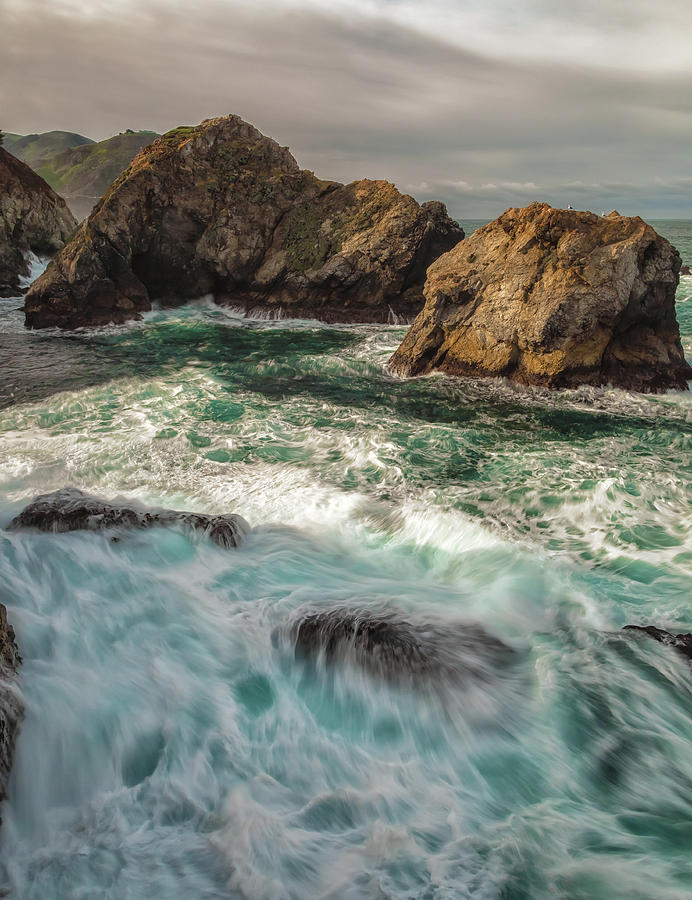 Ocean-Falls Photograph by Jonathan Nguyen