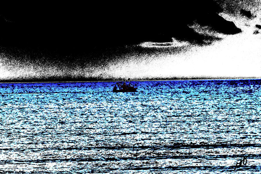 Ocean Fishing Boat Photograph by Gina OBrien