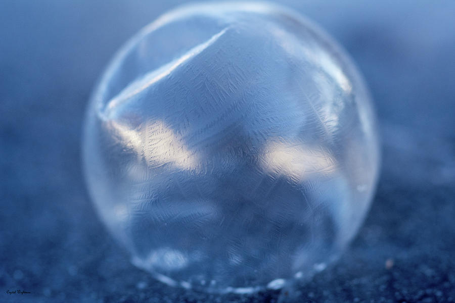 Ocean Frozen Bubble Photograph by Crystal Wightman