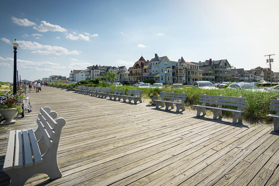 Ocean Grove Boardwalk View Photograph by Daniel Portalatin - Pixels