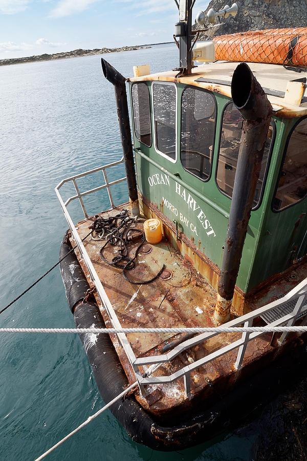 Ocean Harvest - Fishing Boat in Morro Bay, California Photograph by Darin Volpe