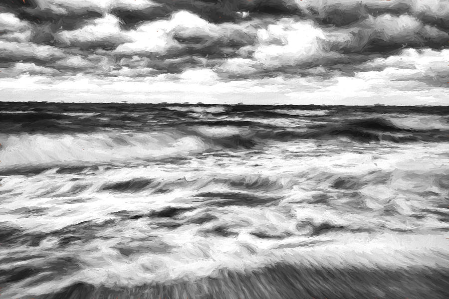 Ocean in Flux II Digital Art by Jon Glaser