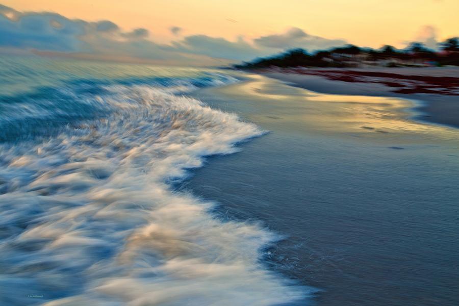 Ocean in motion Photograph by Dennis Baswell