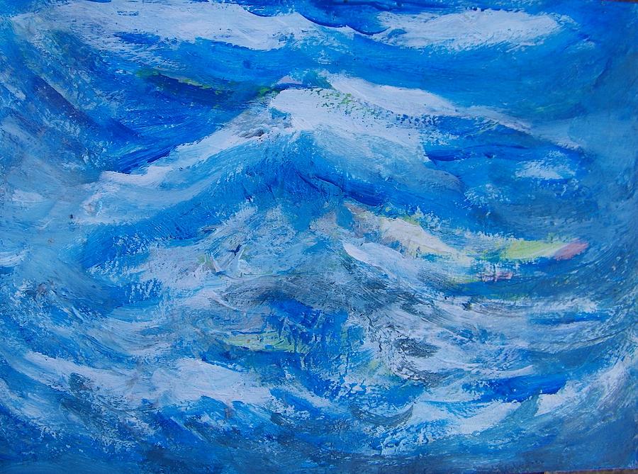 Ocean in My Heart Painting by Judith Redman