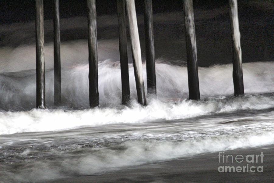 Beach Photograph - Ocean in the Moonlight by Karin Everhart