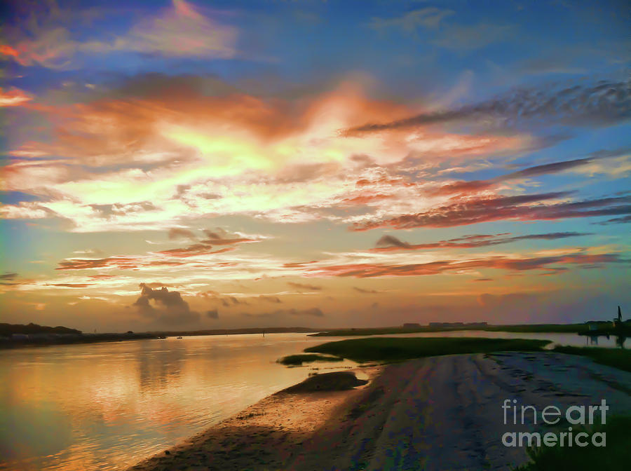 Ocean Isle Sunrise Photograph by Kerri Farley