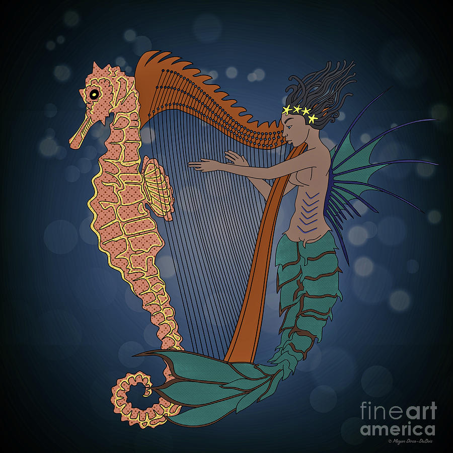Ocean Lullaby1 Digital Art by Megan Dirsa-DuBois