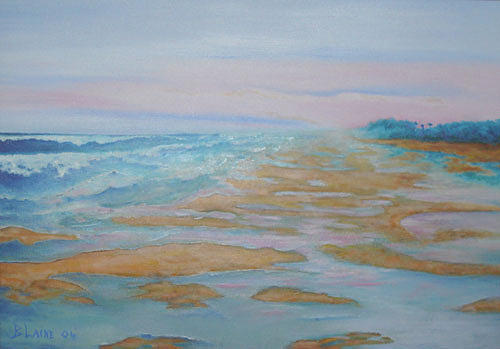 Ocean Mist Painting by Blaine Filthaut