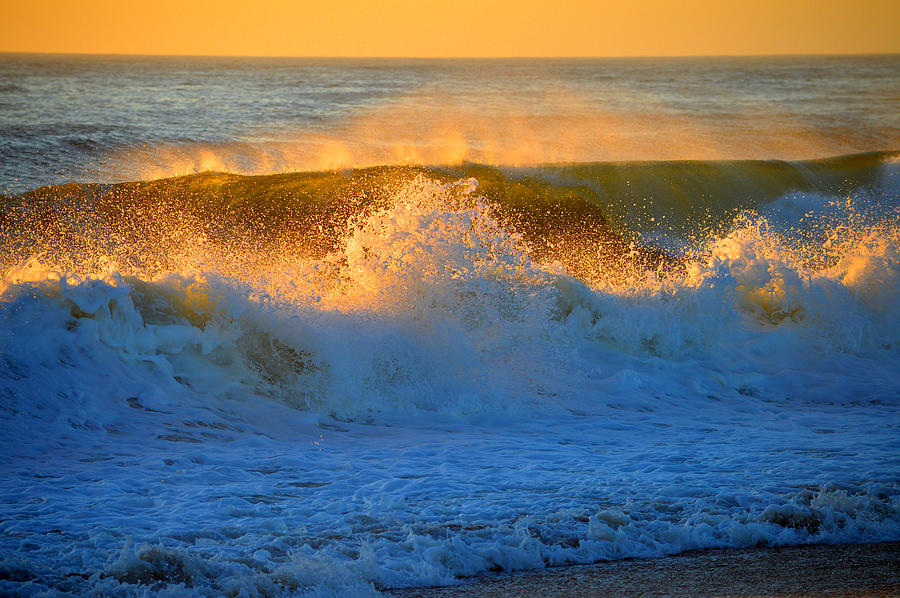 Ocean On Fire Photograph by Dianne Cowen