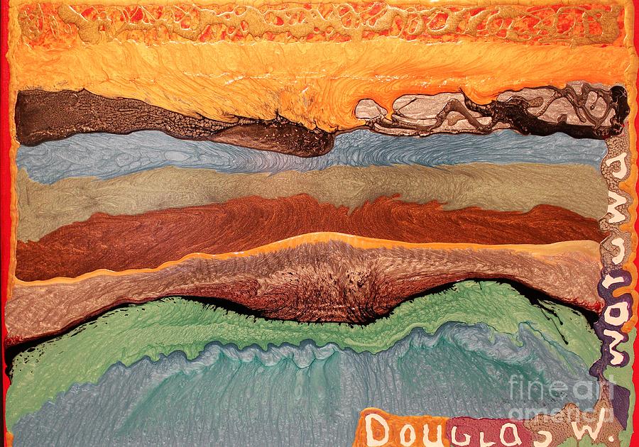 Ocean Pools Painting by Douglas W Warawa