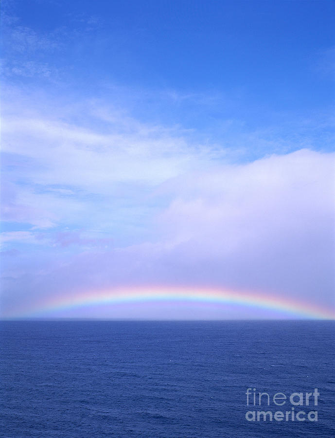 Ocean Rainbow Photograph by Greg Vaughn - Printscapes