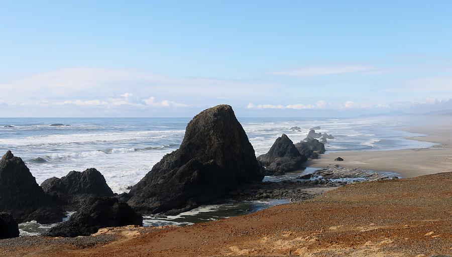 Ocean Rocks - 2  Photograph by Christy Pooschke
