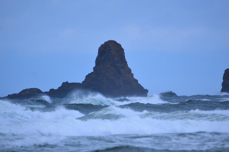 Nature Photograph - Ocean Rocks at Cannon Beach by Kathy Kelly