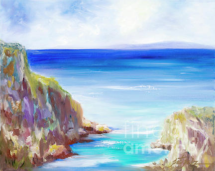 Ocean Scene Painting by Pati Pelz