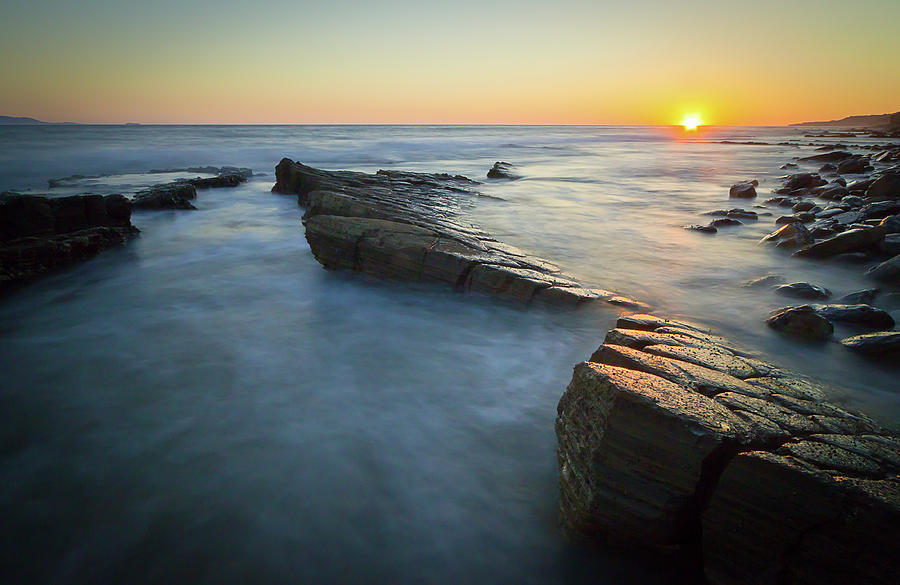 Ocean Seascape Sunset Photograph by R Scott Duncan