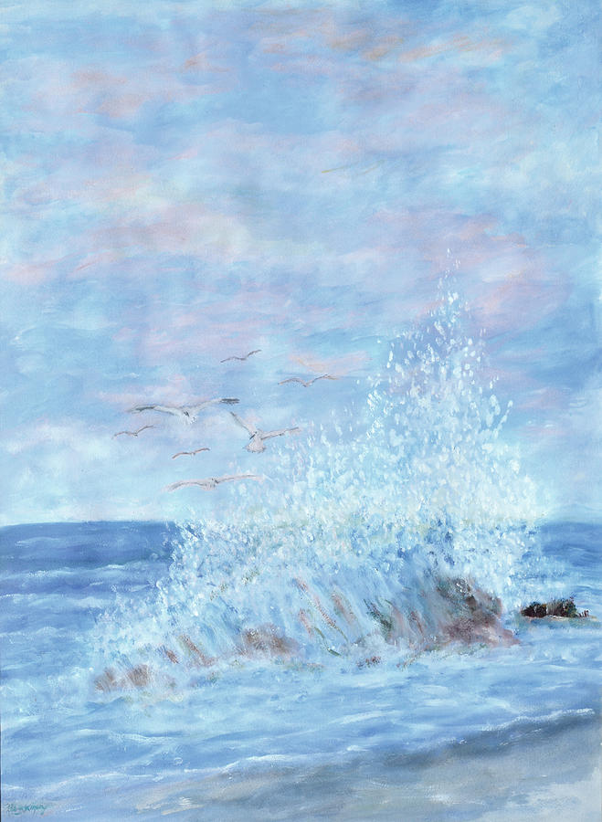 Ocean Spray Painting by Ben Kiger
