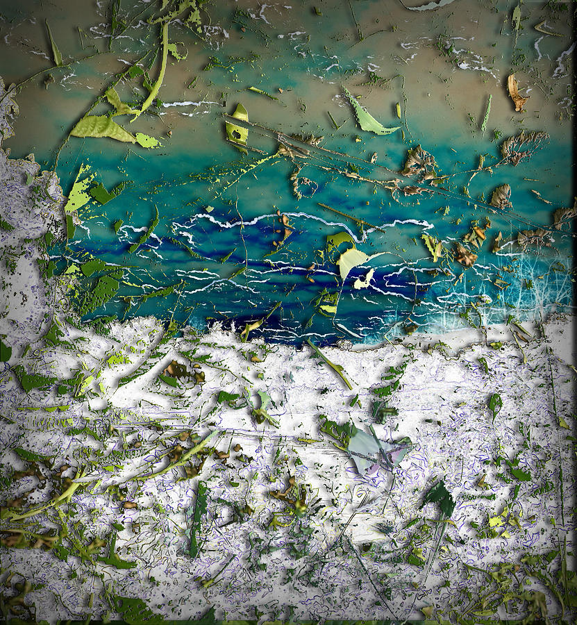 Ocean Storm Digital Art by Aaron Kreinbrook