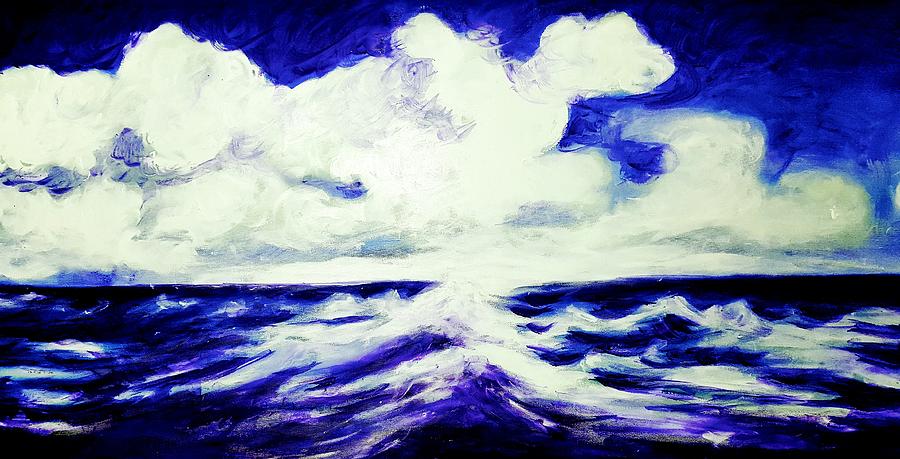 Ocean study Painting by Hae Kim