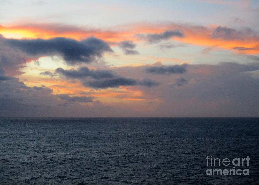 Ocean Sunrise 7 Photograph by Randall Weidner