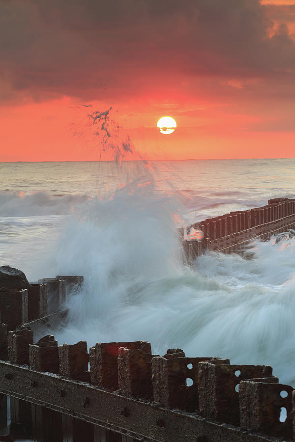 Sunrise Photograph - Ocean Sunrise by Carol VanDyke